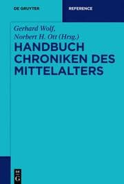 Cover von Handbuch Chroniken des Mittelalters