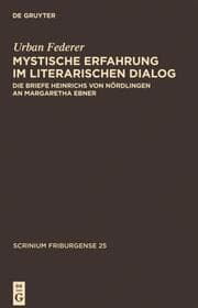 Cover von Mystische Erfahrung im literarischen Dialog
