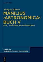 Cover von Manilius, Astronomica Buch V