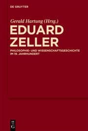 Cover von Eduard Zeller