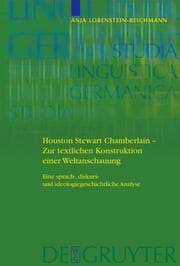 Cover von Houston Stewart Chamberlain - Zur textlichen Konstruktion einer Weltanschauung