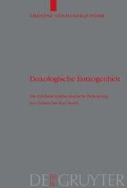 Cover von Doxologische Entzogenheit