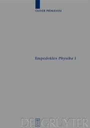 Cover von Empedokles 'Physika' I