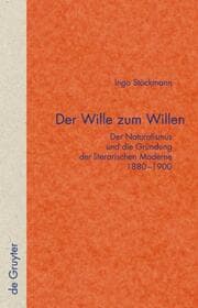 Cover von Der Wille zum Willen