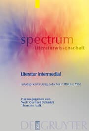 Cover von Literatur intermedial