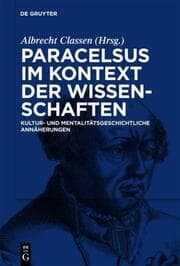 Cover von Paracelsus im Kontext der Wissenschaften seiner Zeit