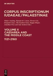 Cover von Caesarea and the Middle Coast 1121-2160