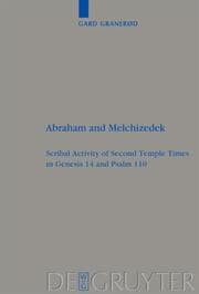 Cover von Abraham and Melchizedek