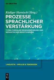 Cover von Prozesse sprachlicher Verstärkung