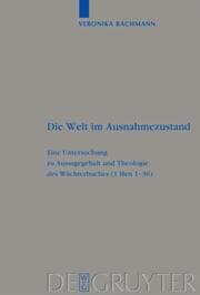Cover von Die Welt im Ausnahmezustand