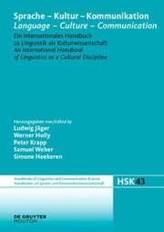 Cover von Sprache - Kultur - Kommunikation/Language - Culture - Communication