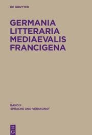 Cover von Sprache und Verskunst