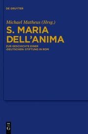 Cover von S. Maria dell'Anima