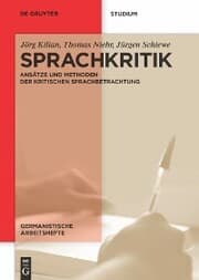 Cover von Sprachkritik