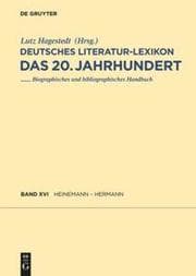 Cover von Deutsches Literatur-Lexikon - Das 20.Jahrhundert