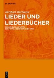 Cover von Lieder und Liederbücher