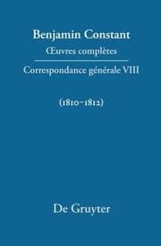 Cover von Correspondance generale 1810-1812