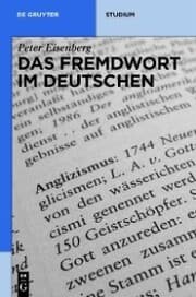 Cover von Das Fremdwort im Deutschen