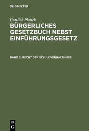 Cover von Recht der Schuldverhältnisse