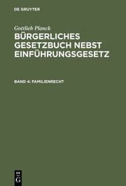 Cover von Familienrecht