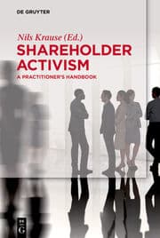 Cover von Shareholder Activism
