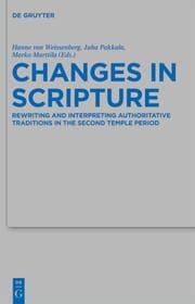 Cover von Changes in Scripture