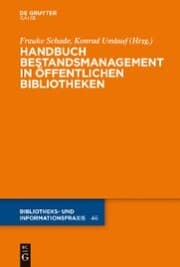 Cover von Handbuch Bestandsmanagement in Öffentlichen Bibliotheken