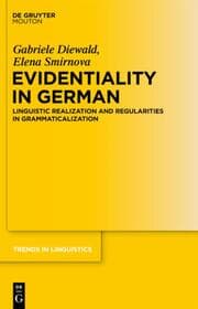 Cover von Evidentiality in German