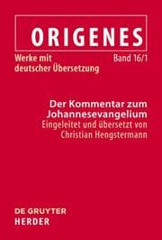 Cover von Der Kommentar zum Johannesevangelium