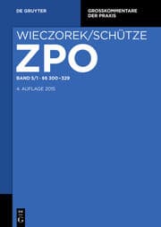 Cover von §§ 300-329