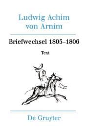 Cover von Briefwechsel III (1805-1806)