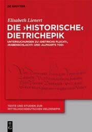 Cover von Die historische Dietrichepik