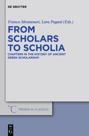 Cover von From Scholars to Scholia