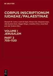 Cover von Jerusalem: 705-1120