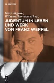 Cover von Judentum in Leben und Werk von Franz Werfel