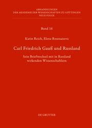 Cover von Carl Friedrich Gauß und Russland