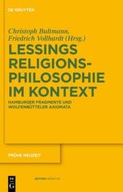 Cover von Gotthold Ephraim Lessings Religionsphilosophie im Kontext
