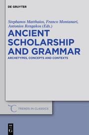 Cover von Ancient Scholarship and Grammar