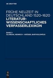 Cover von Glarean, Heinrich - Krüger, Bartholomäus 3