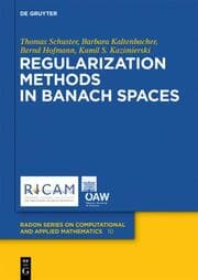 Cover von Regularization Methods in Banach Spaces