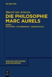 Cover von Die Philosophie Marc Aurels