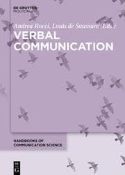 Cover von Verbal Communication