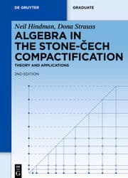 Cover von Algebra in the Stone-Cech Compactification