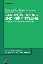 Cover von Kanon, Wertung und Vermittlung