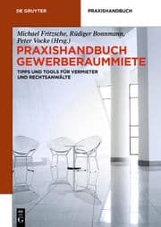 Cover von Praxishandbuch Gewerberaummiete