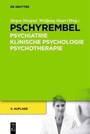 Cover von Pschyrembel Psychiatrie/Klinische Psychologie/Psychotherapie