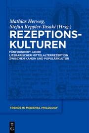 Cover von Rezeptionskulturen