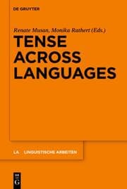 Cover von Tense across Languages