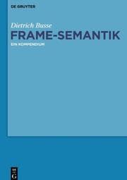 Cover von Frame-Semantik