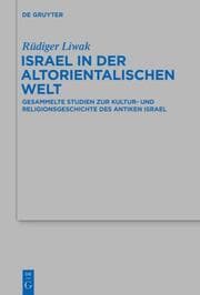 Cover von Israel in der altorientalischen Welt